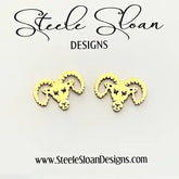 Rameses Gold Earrings